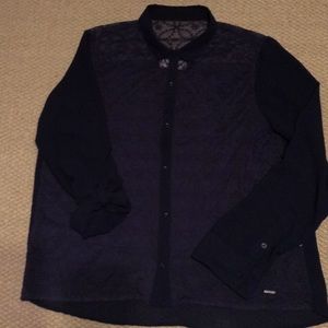 Abercrombie & Fitch Lace sheer blouse